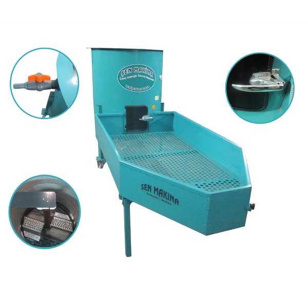 Ceviz Kabuğu Soyma Makinası 250 Kg (Elektrikli)